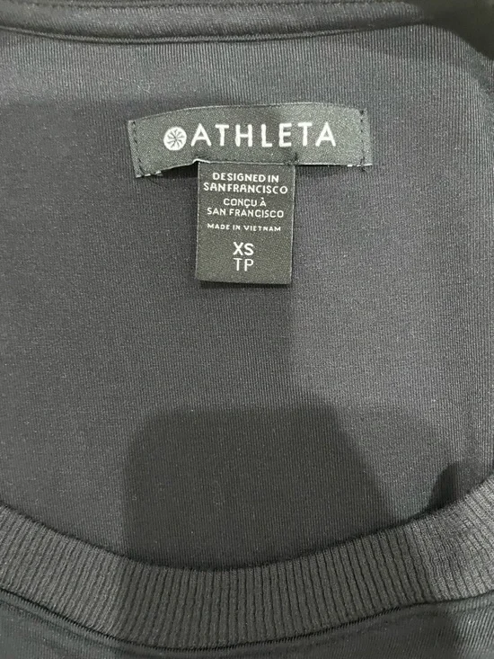 Athleta Black Sleeveless Midi Dress - Picture 5 of 5